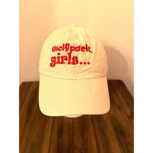 NC State Wolfpack Girls Best in the World Adjustable Baseball Hat